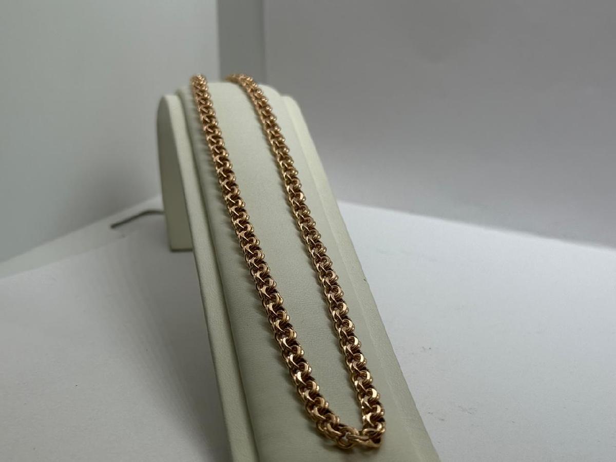 ЦПБС585 ЦЕПЬ ПУСТОТЕЛАЯ Бисмарк (Au 585)