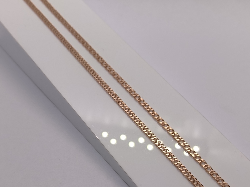 ЦЕПЬ ПОЛНОВЕСНАЯ Ромб двойной (Au 585)