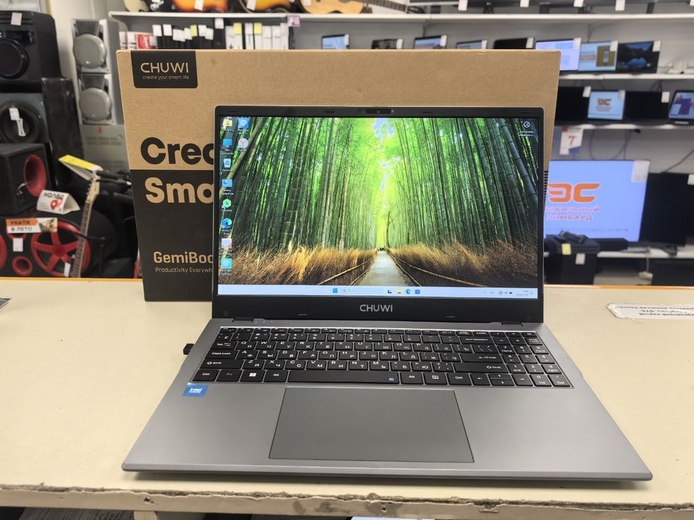 Ноутбук CHUWI; N100, HD Graphics, 16 Гб, 512 GB, Нет