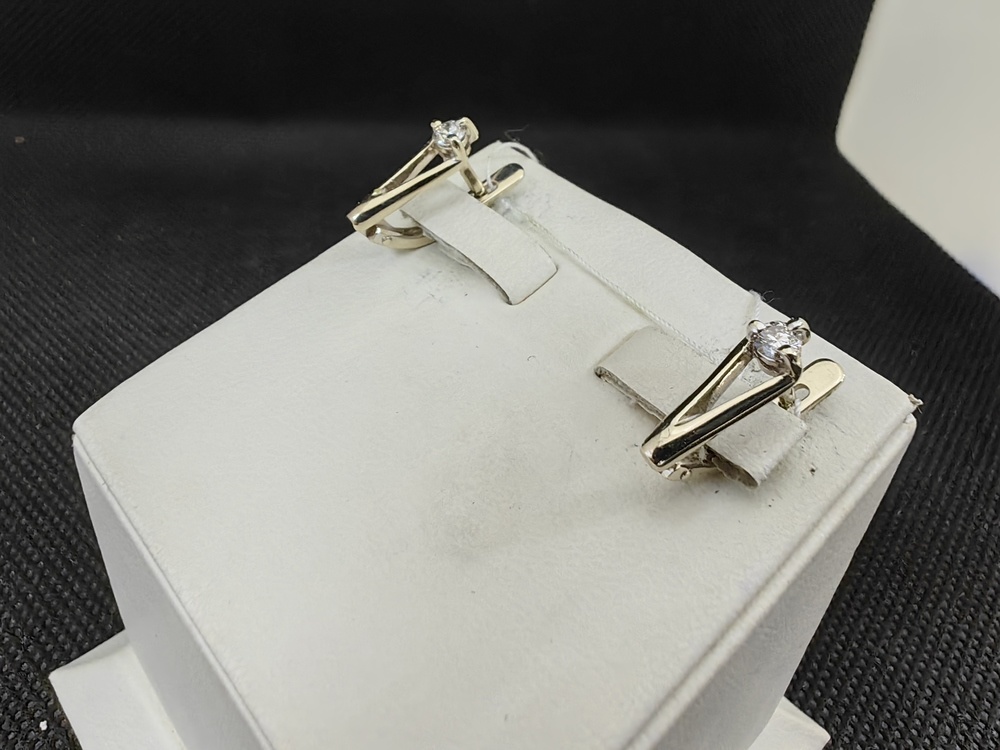 СЕРЬГИ БРИЛЛИАНТ (Au 585)