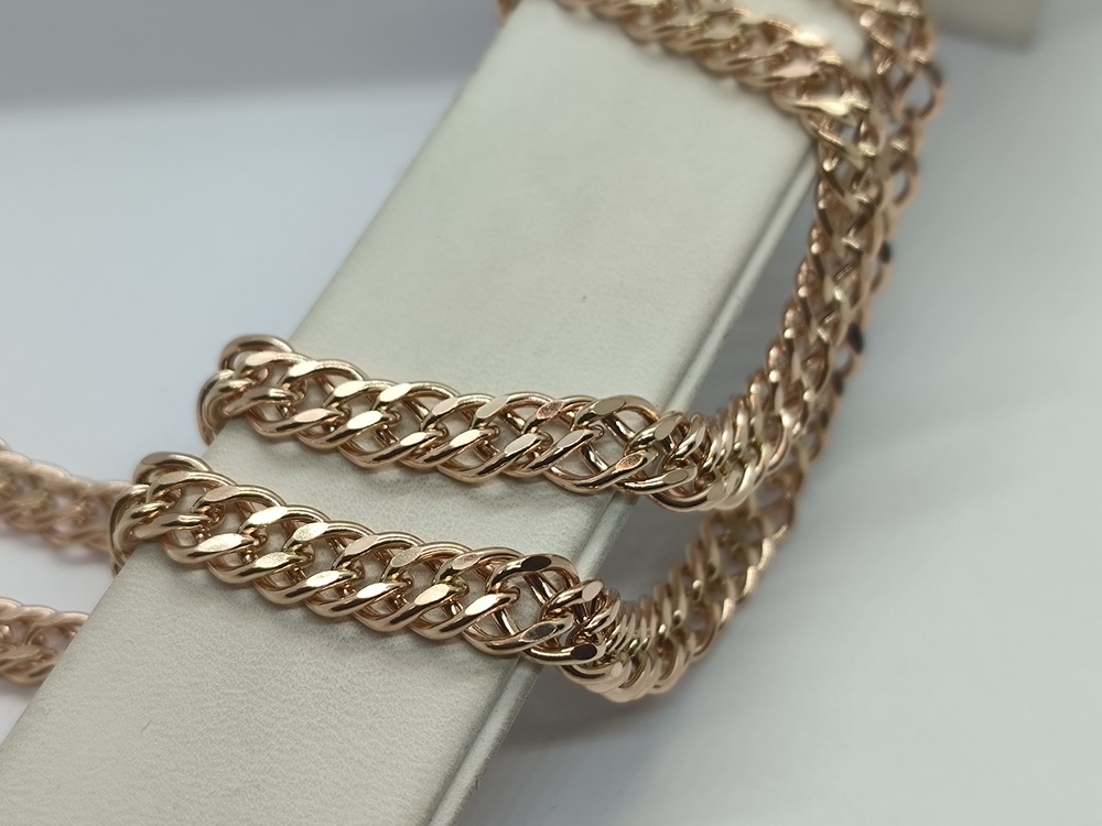 ЦПР2585 ЦЕПЬ ПУСТОТЕЛАЯ Ромб двойной (Au 585)