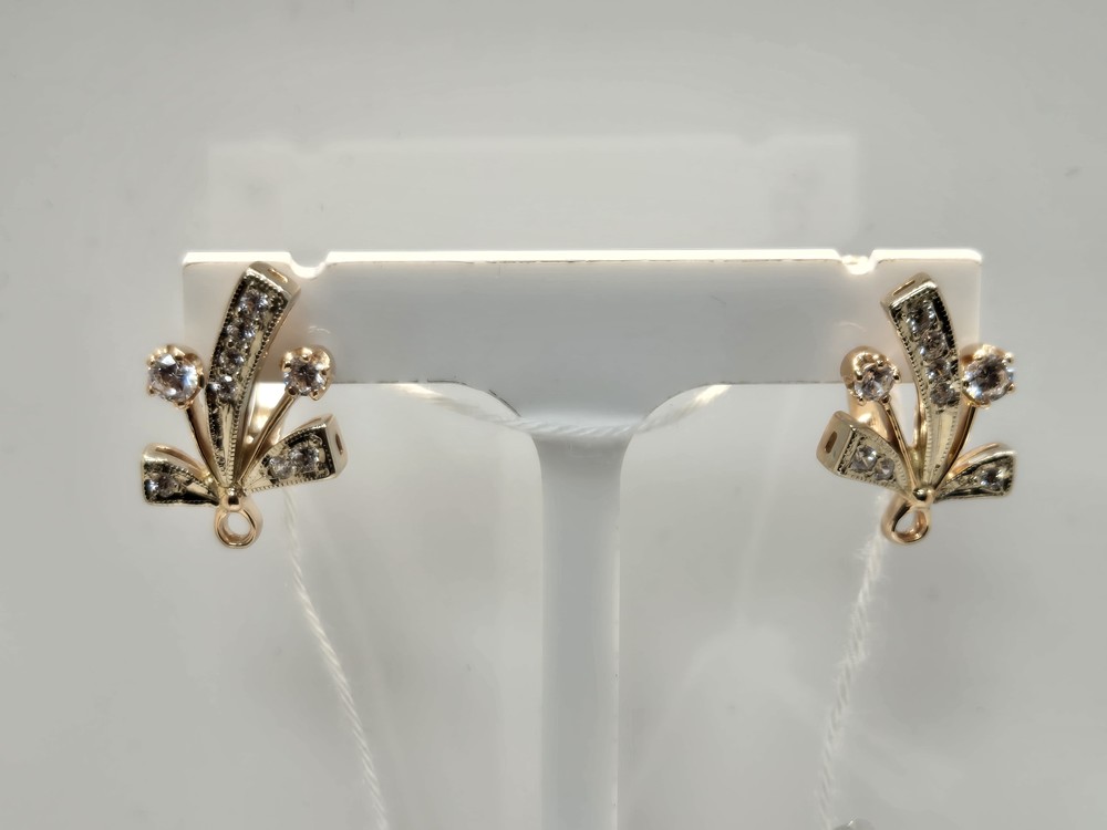 СЕРЬГИ С КАМНЯМИ (Au 585)