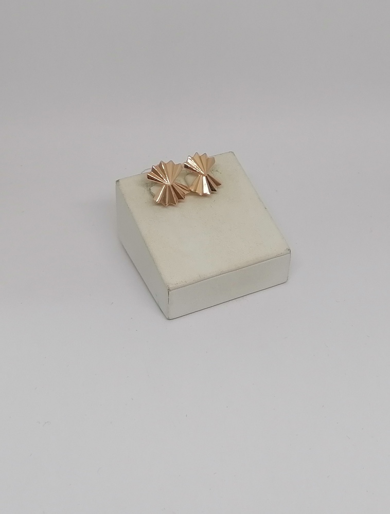 СЕРЬГИ БЕЗ КАМНЯ (Au 585)