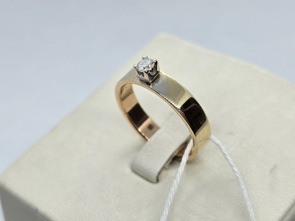 КОЛЬЦО БРИЛЛИАНТ Au 585