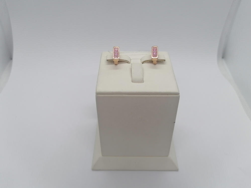 СЕРЬГИ С КАМНЯМИ (Au 585)