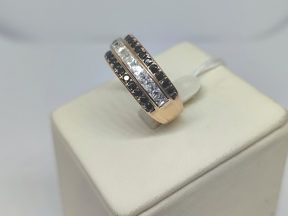 КОЛКМИ585 КОЛЬЦО С КАМНЯМИ (Au 585)