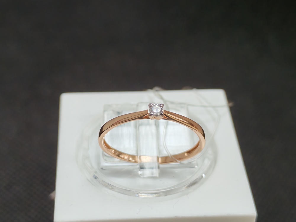 КОЛЬЦО БРИЛЛИАНТ (Au 585)