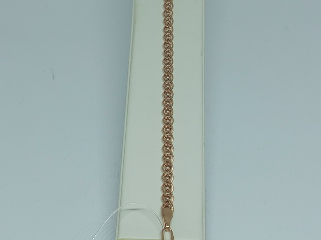 БРАСЛЕТ ПУСТОТЕЛЫЙ Нона (Au 585)