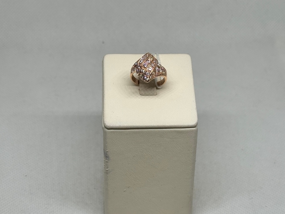 КОЛКМИ585 КОЛЬЦО С КАМНЯМИ (Au 585)