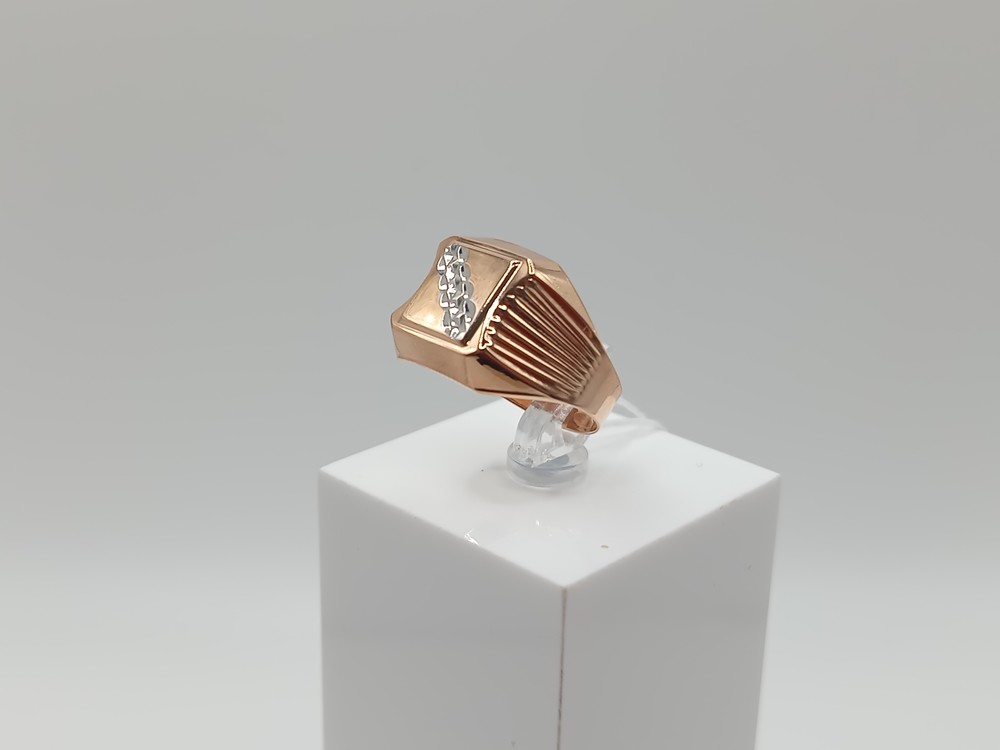 КОЛБКМ585 КОЛЬЦО БЕЗ КАМНЯ (Au 585)