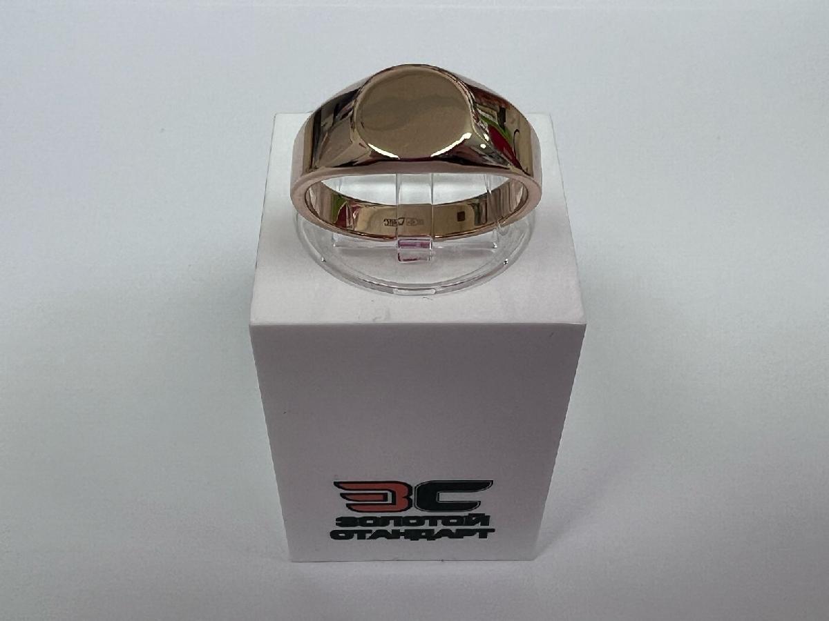 01-0063 КОЛЬЦО ПЕЧАТКА без камня (Au 585)