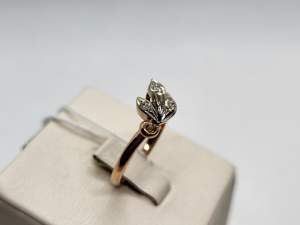 КОЛЬЦО БРИЛЛИАНТ Au 585