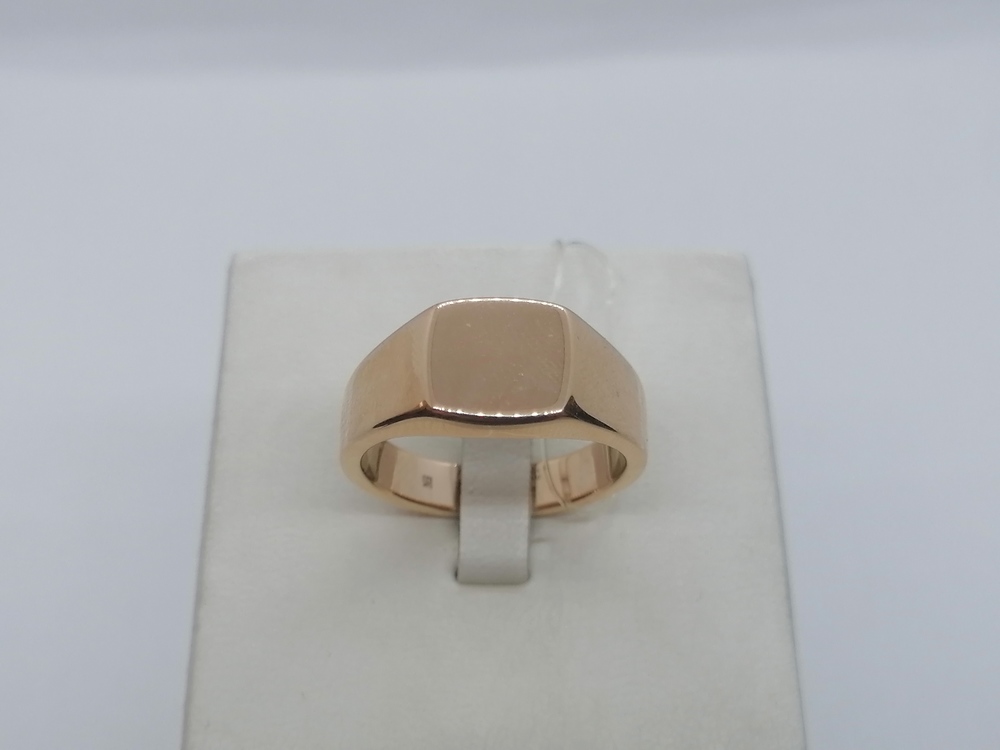 01-0062 КОЛЬЦО ПЕЧАТКА без камня (Au 585)