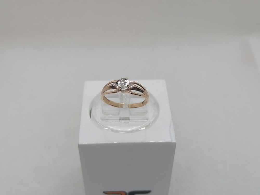 КОЛЬЦО БРИЛЛИАНТ Au 585