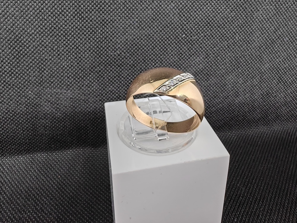 10357 КОЛЬЦО С  КАМНЯМИ (Au 585)
