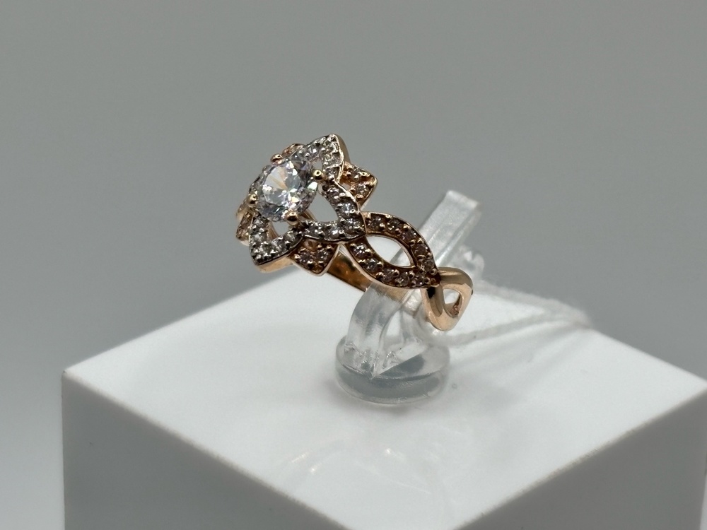 КОЛКМИ585 КОЛЬЦО С КАМНЯМИ (Au 585)