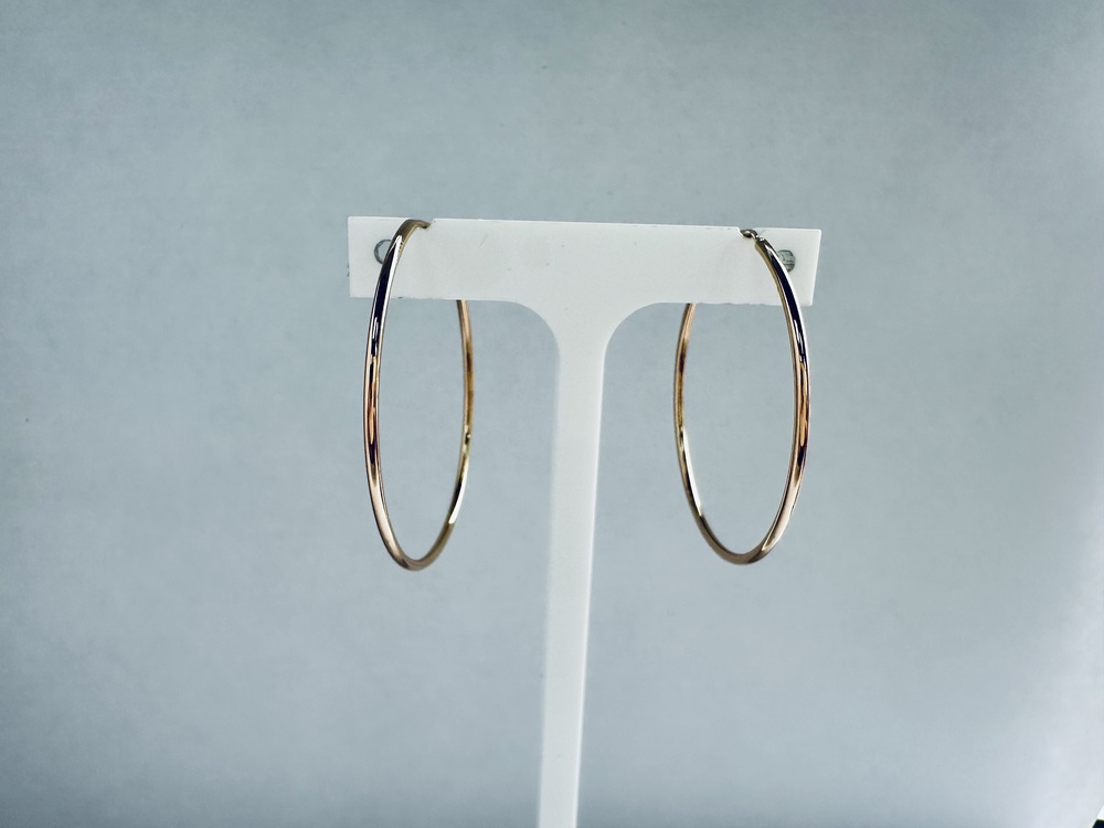 20771-35 СЕРЬГИ КОНГО (Au 585)