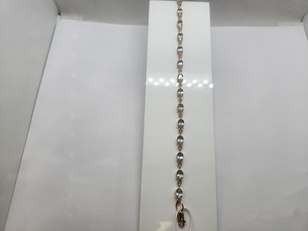 БРАСЛЕТ С КАМНЯМИ (Au 585)