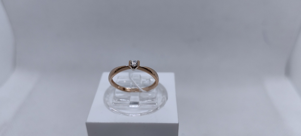 КОЛЬЦО С КАМНЕМ (Au 585)