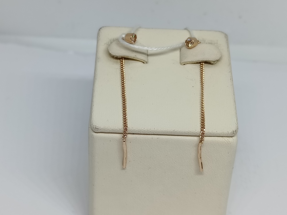 СПРО585 СЕРЬГИ ПРОДЕВКИ (Au 585)