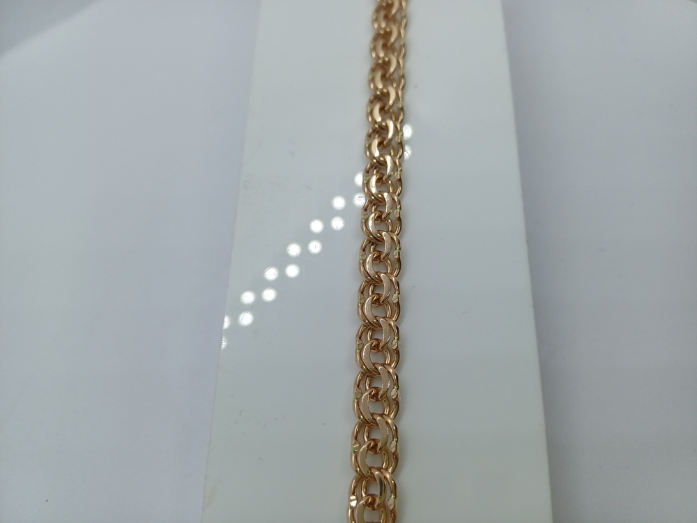 БРАСЛЕТ ПОЛНОВЕСНЫЙ Бисмарк (Au 585)