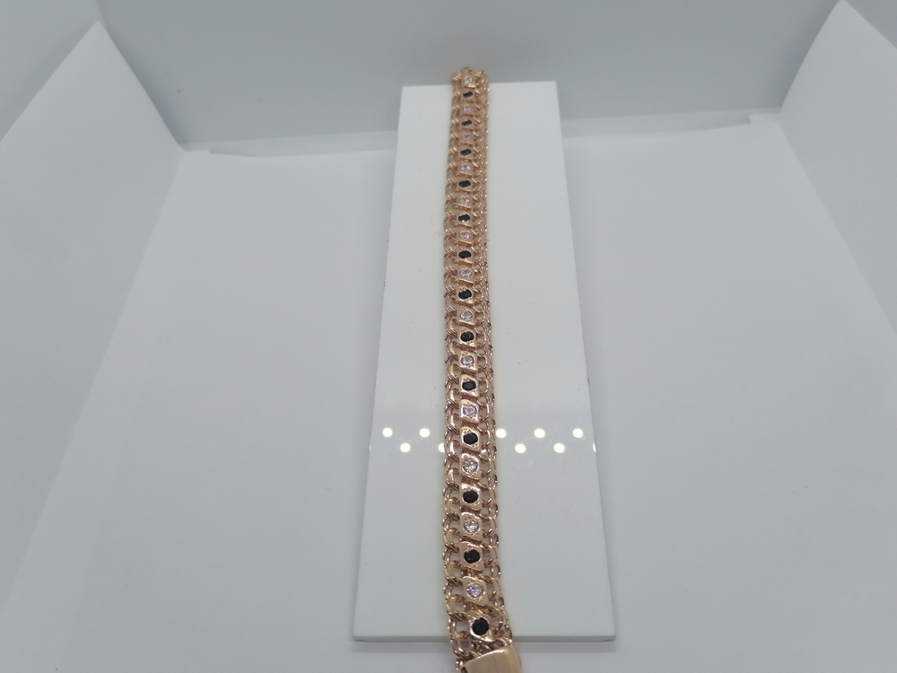 БРАСЛЕТ С КАМНЯМИ (Au 585)