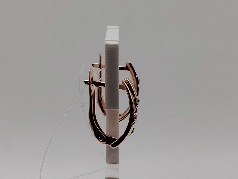 СЕРЬГИ С КАМНЯМИ (Au 585)