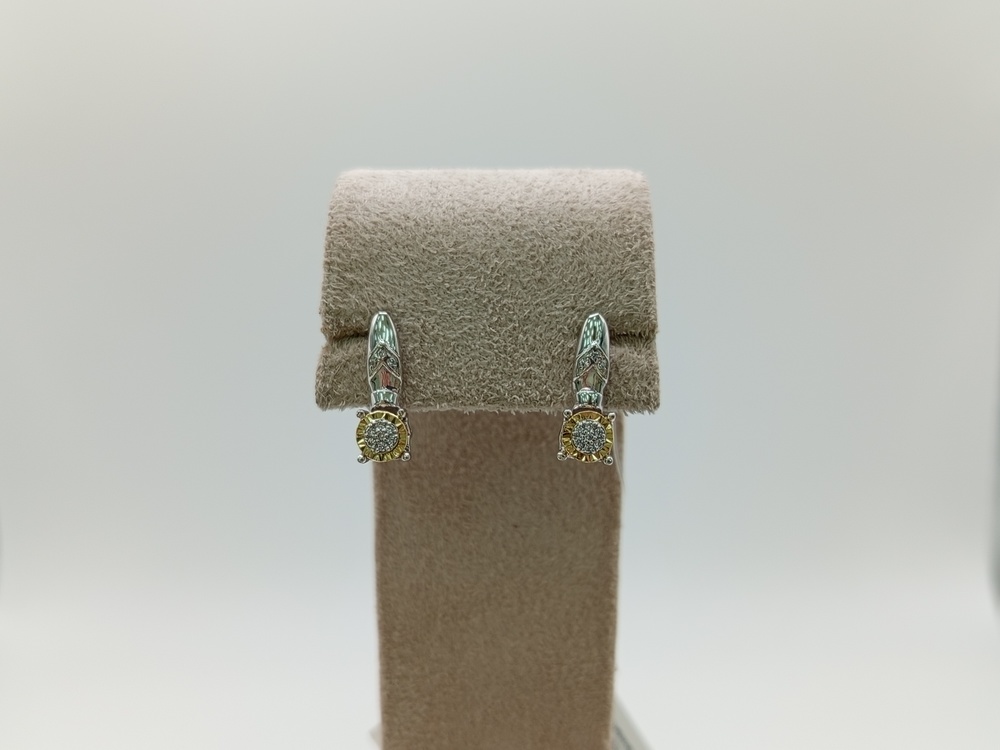 СЕРЬГИ С КАМНЯМИ (Au 585)