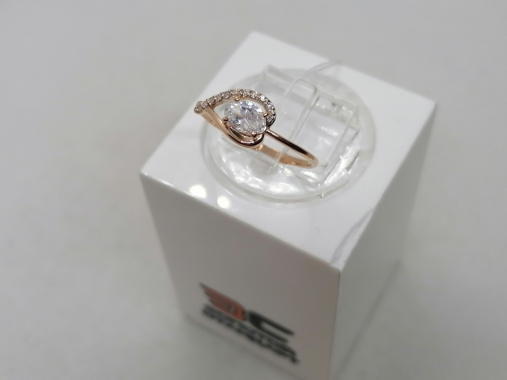 КОЛКМИ585 КОЛЬЦО С КАМНЯМИ (Au 585)