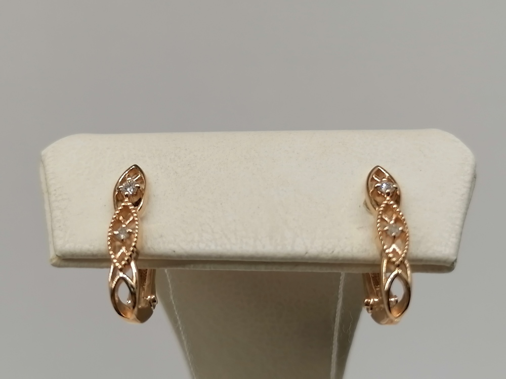 СЕРЬГИ БРИЛЛИАНТ (Au 585)