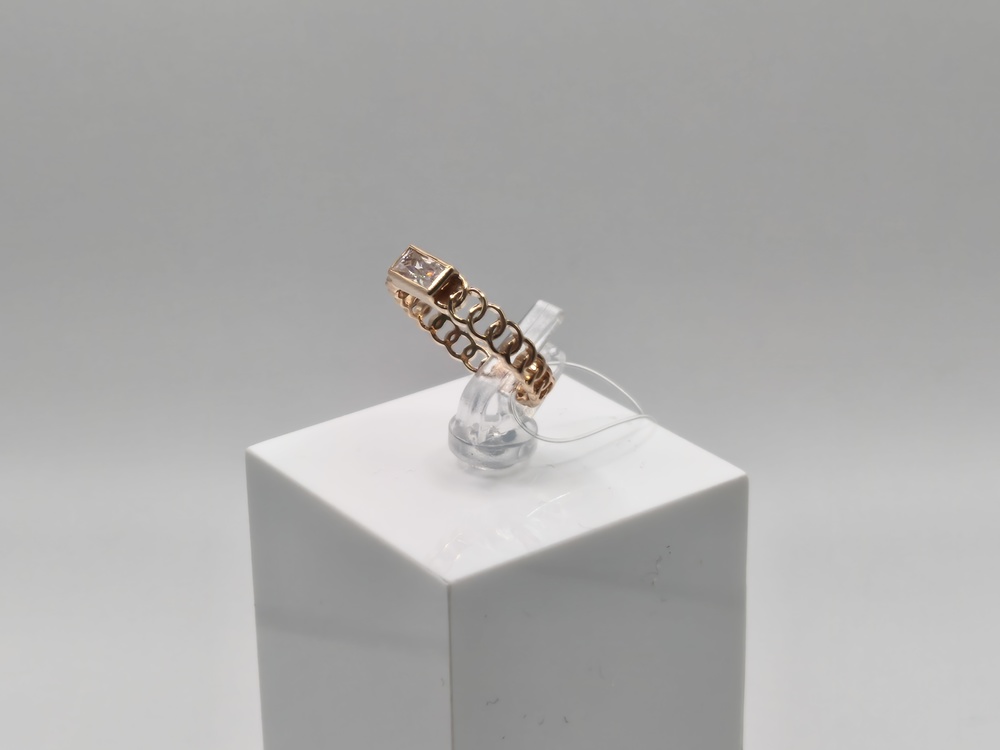 КОЛЬЦО С КАМНЕМ (Au 585)