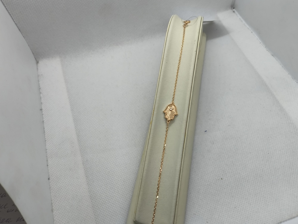 БРАСЛЕТ ФАНТАЗИЯ с камнем (Au 585)