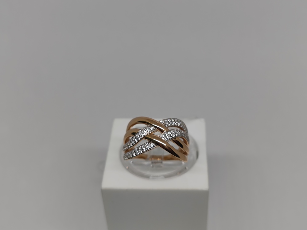 КОЛКМИ585 КОЛЬЦО С КАМНЯМИ (Au 585)