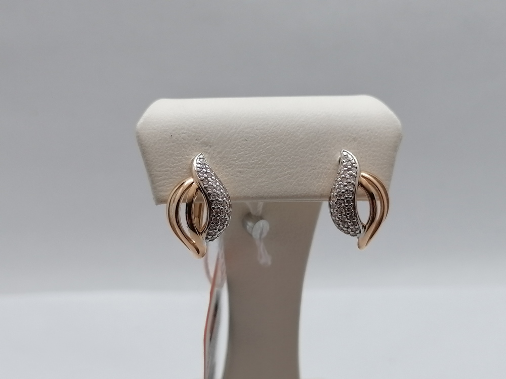 СЕРЬГИ С КАМНЯМИ (Au 585)