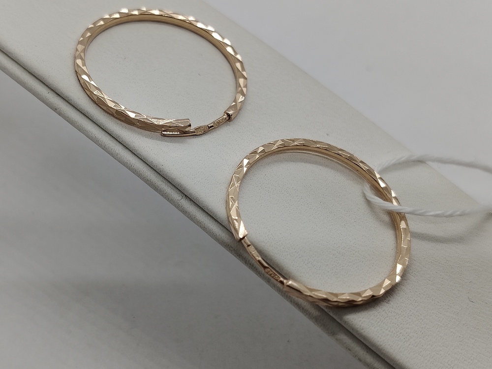 СЕРЬГИ КОНГО (Au 585)