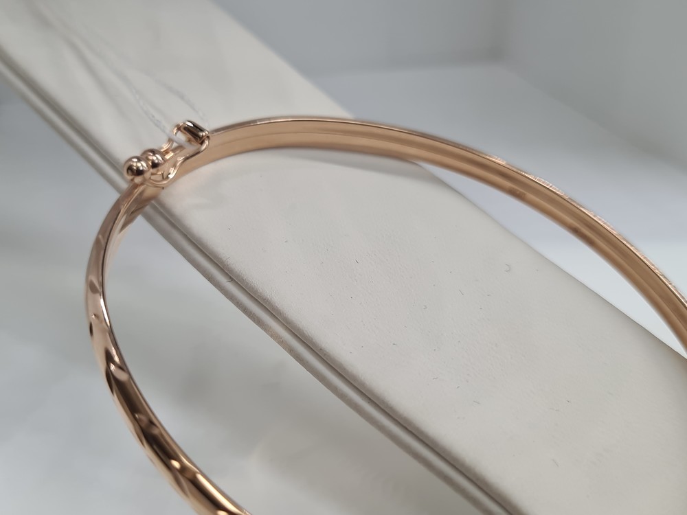 А 022113 БРАСЛЕТ ЖЕСТКИЙ без камня (Au 585)