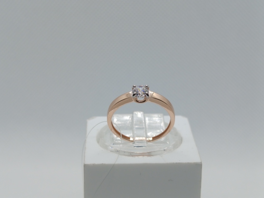 КОЛЬЦО С КАМНЕМ (Au 585)