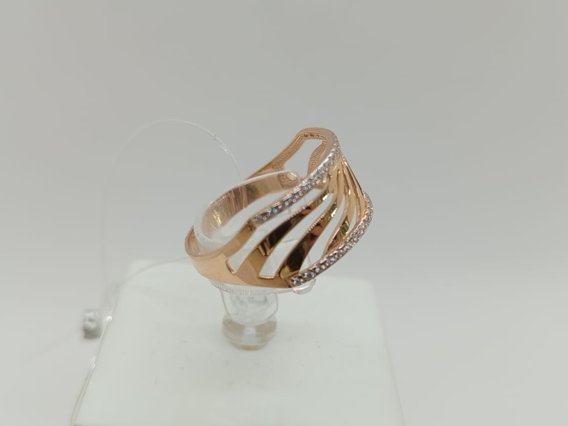 КОЛЬЦО С КАММНЯМИ (Au 585)