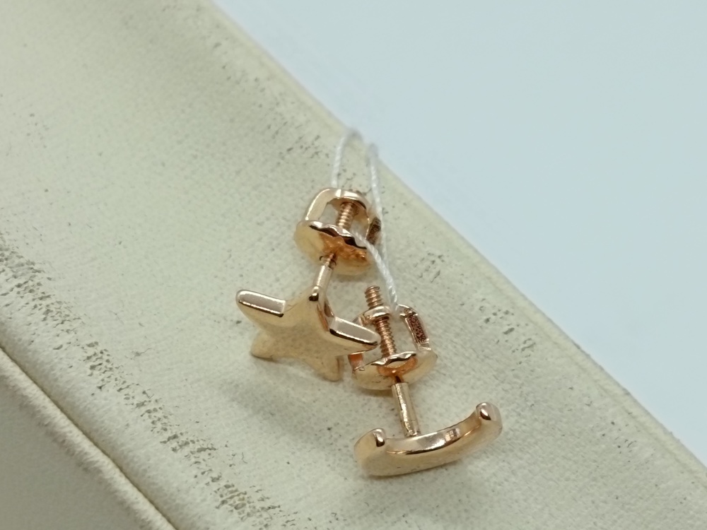 СЕРЬГИ ПУСЕТЫ (Au 585)