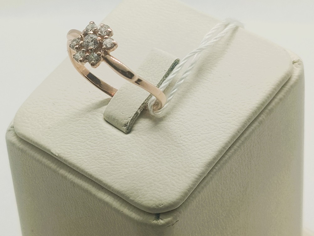 КОЛКМИ585 КОЛЬЦО С КАМНЯМИ (Au 585) КОЛКМИ585 КОЛЬЦО С КАМНЯМИ (Au 585)