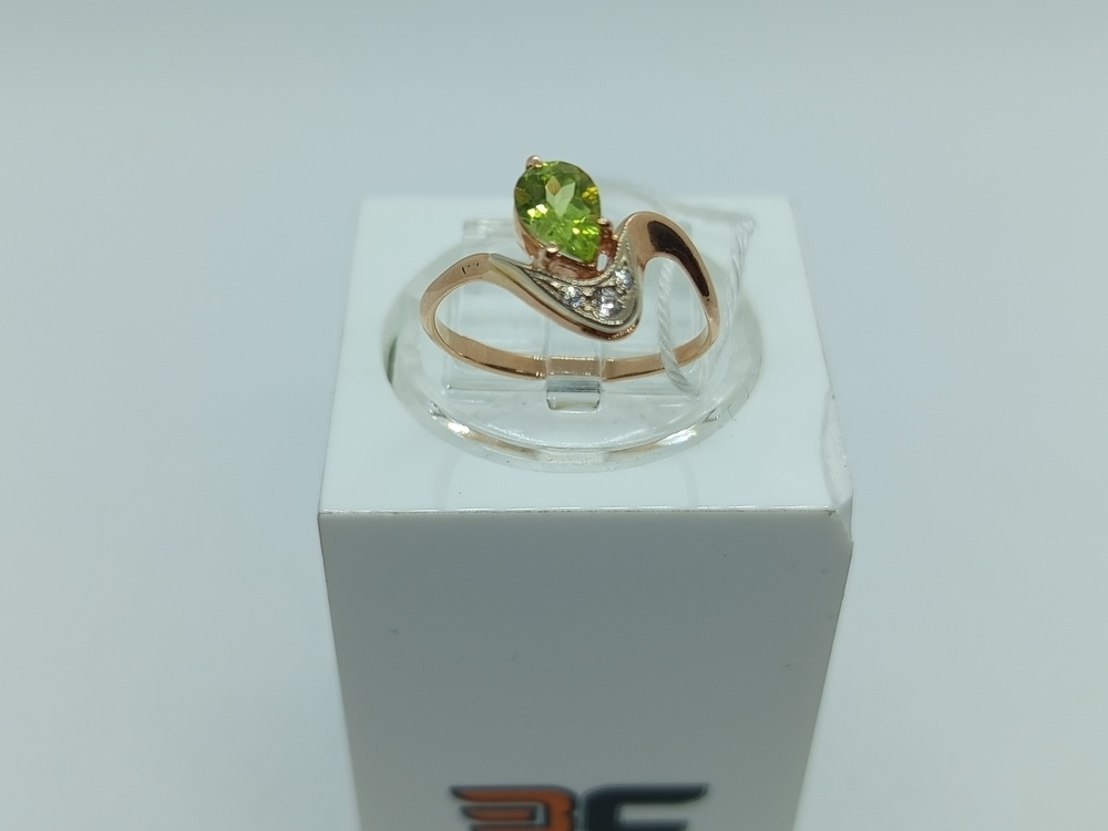 КОЛКМИ585 КОЛЬЦО С КАМНЯМИ (Au 585)