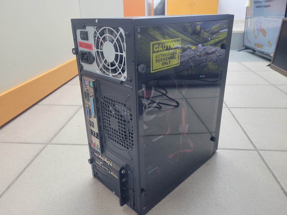 Системный блок EXEGATE; Core i5-2300, GeForce GTX 1050 Ti 4GB, 8 Гб, 120 Гб, Нет