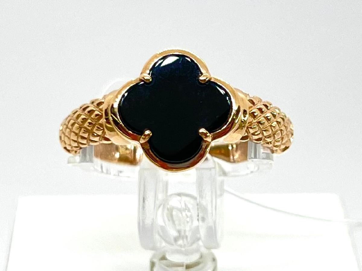 к4480V79 КОЛЬЦО С КАМНЕМ (Au 585)