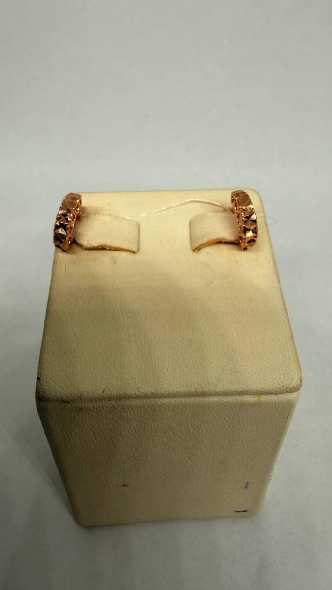 СЕРЬГИ БЕЗ КАМНЯ (Au 585)