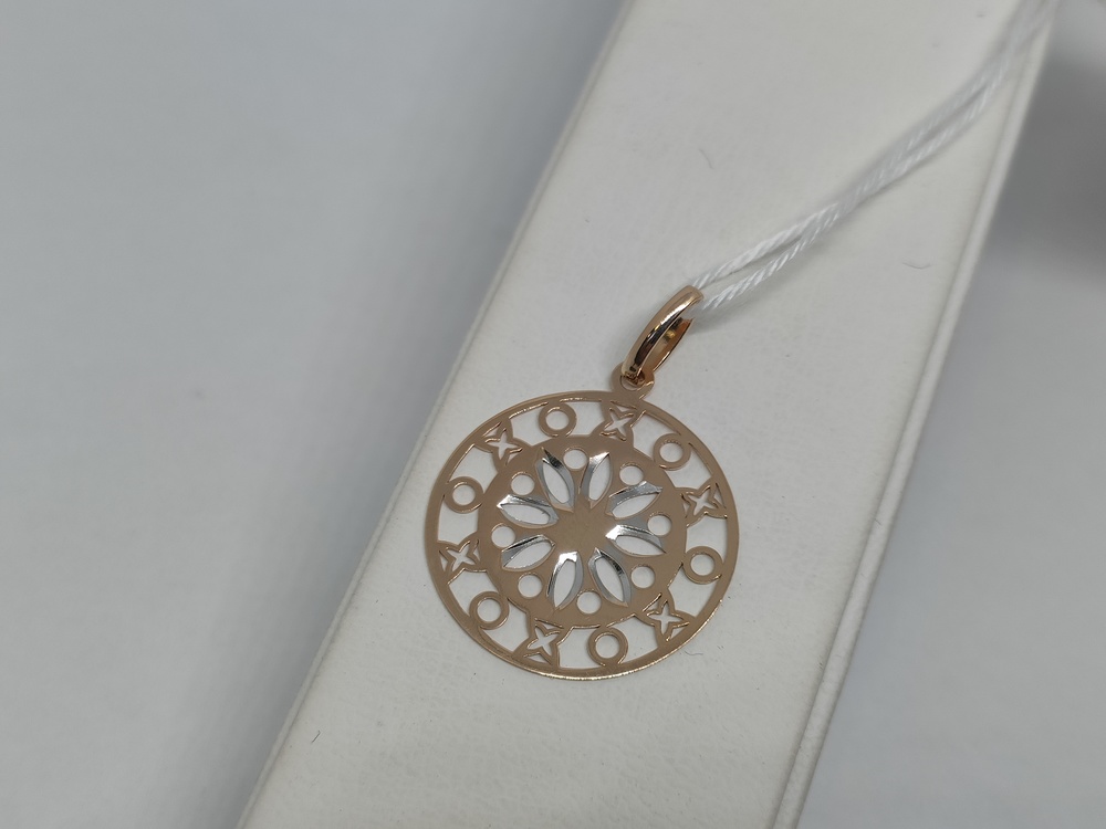 ПОДВЕСКА БЕЗ КАМНЯ Au 585