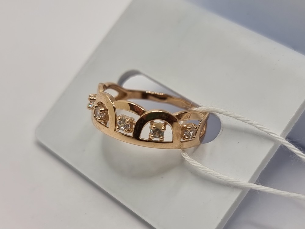 КОЛКМИ585 КОЛЬЦО С КАМНЯМИ (Au 585) КОЛКМИ585 КОЛЬЦО С КАМНЯМИ (Au 585)