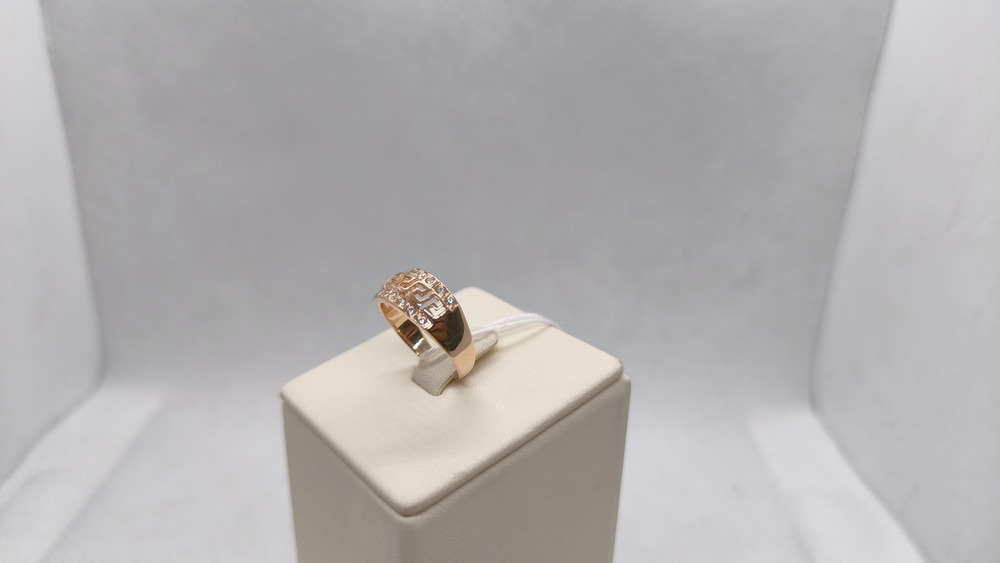 КОЛКМИ585 КОЛЬЦО С КАМНЯМИ (Au 585)