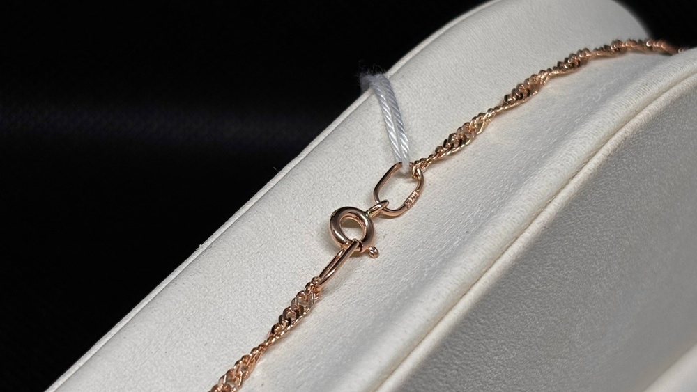 ЦЛСИ585 ЦЕПЬ ПОЛНОВЕСНАЯ Сингапур (Au 585)