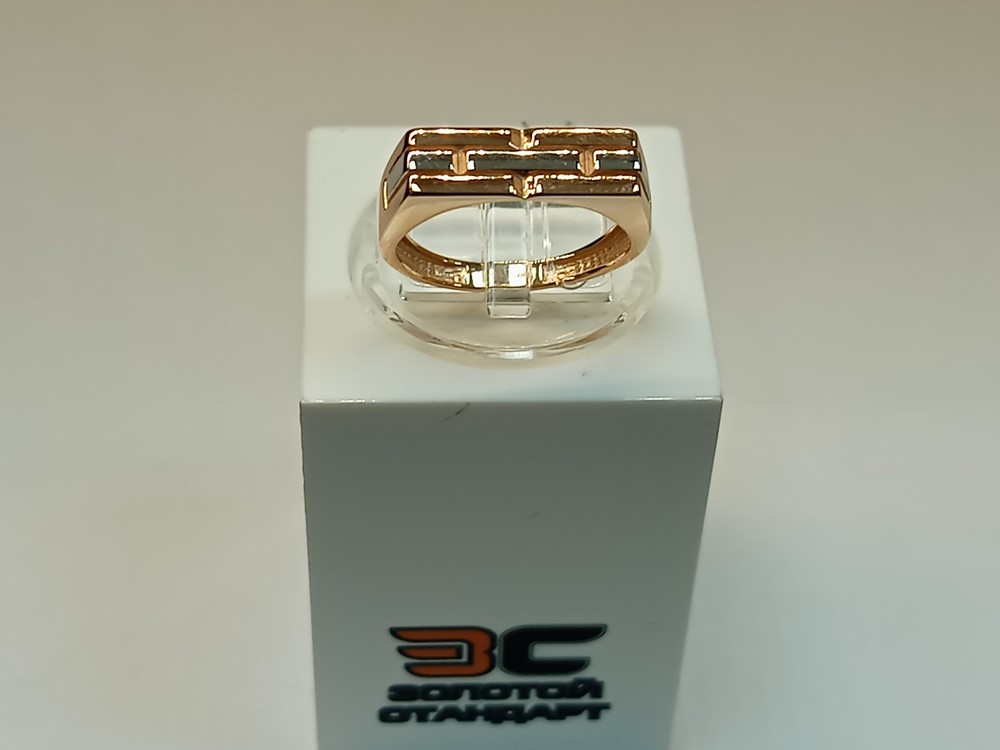 КОЛЬЦО ПЕЧАТКА без камня (Au 585)