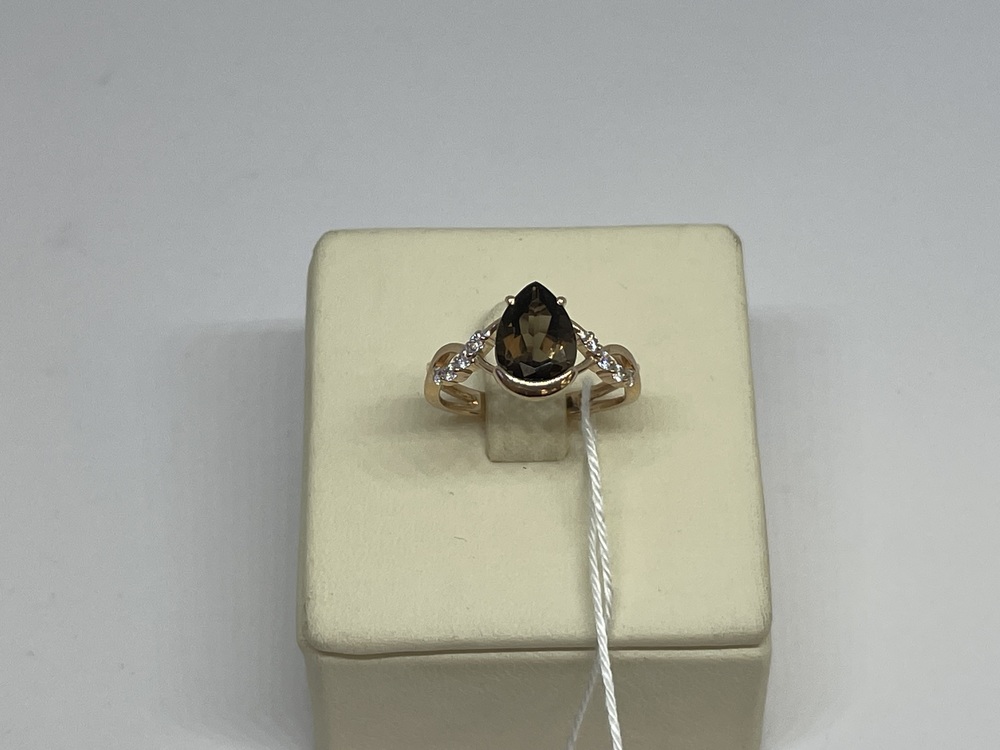 КОЛКМИ585 КОЛЬЦО С КАМНЯМИ (Au 585)